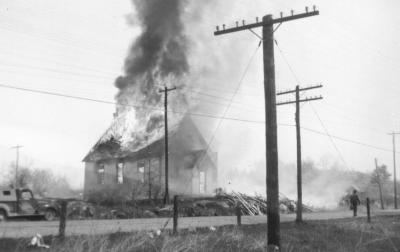 Photographs of buildings in Spanish Ontario and surrounding areas