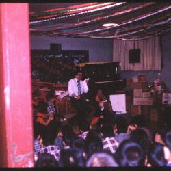 Photographs of a dance and concert at Lejac Indian Residential School
