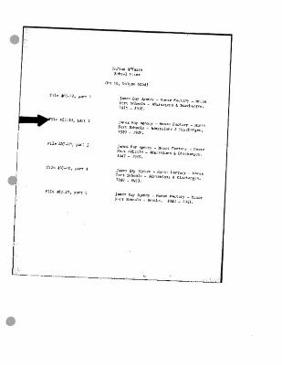 Moose Factory admission and discharge records