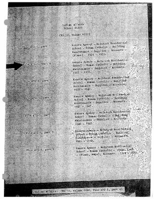 McIntosh Indian Residential School maintenance and accounts records