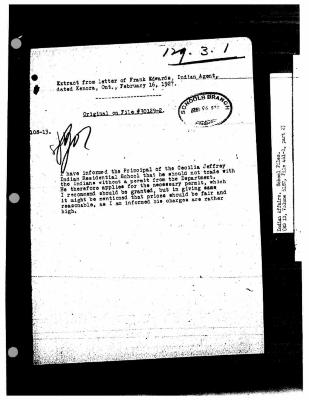 Cecilia Jeffrey Residential School general administration files (part 2 of 3)