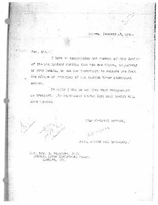 Spanish Residential School medical and accounts records (part 4 of 4)