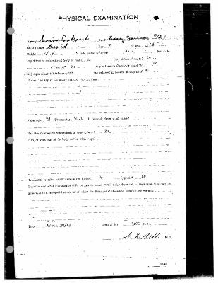 McIntosh Indian Residential School admissions and discharges records (part 2 of 3)