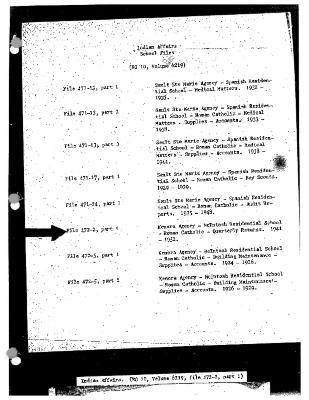 McIntosh Indian Residential School quarterly returns (part 1 of 4)