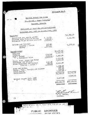 Spanish Residential School audit reports