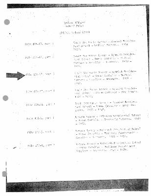 Spanish Residential School medical and accounts records