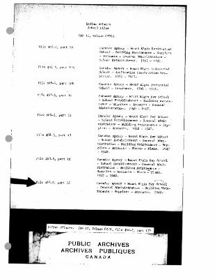 Mount Elgin Day School administration, maintenance, and accounts records