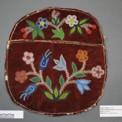 Round floral slippers pocket