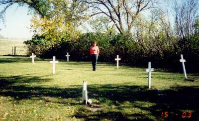 Photograph of Elkhorn cemetery