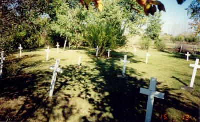 Photograph of the Elkhorn cemetery