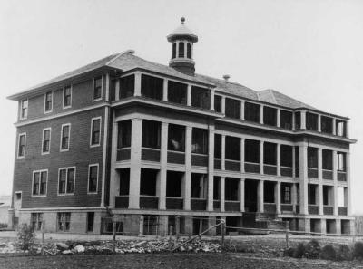 Photograph of the MacKay Residential School