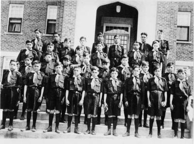 Photograph of Boy Scouts