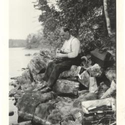 Photographs of people and buildings in Kenora