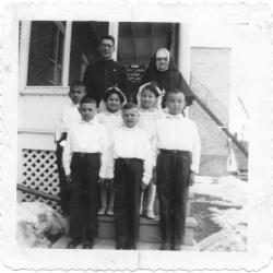 Photographs of students and staff