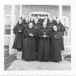 Photographs of staff and students at St. Mary&#039;s