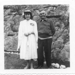 Photographs of staff and graduating students at St. Mary&#039;s