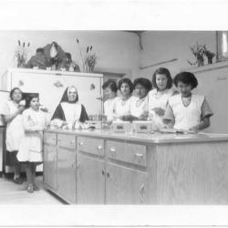 Photographs of staff and students at St. Mary&#039;s