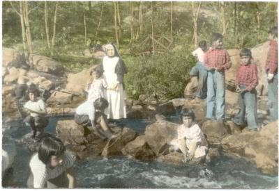 Photographs of students and staff