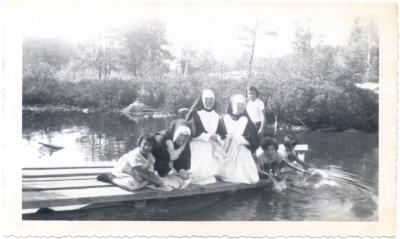 Photographs of students and activities