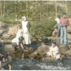 Photographs of students and staff