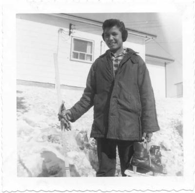 Photographs of students at St. Mary's