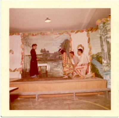 Photographs of students, staff, and activities