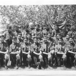 Photograph of students and staff