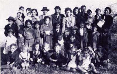 Photograph of the little helpers graduation