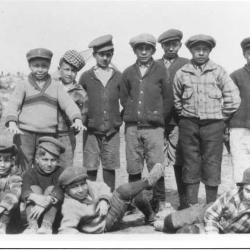 Photographs of community members and activities