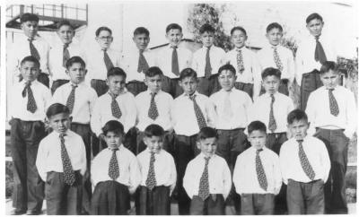 Photographs of students at McIntosh