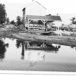 Photographs of buildings near the McIntosh Indian Residential School
