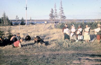 Photographs of community members and activities in Fort George