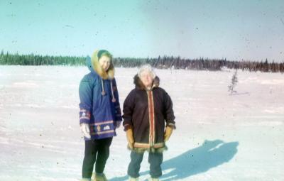 Photographs of staff in Moose Factory
