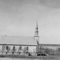 Photographs of students and buildings at St. Margaret&#039;s Indian Residential School