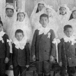 Photographs of students and buildings at St. Margaret&#039;s Indian Residential School