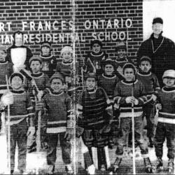 Photographs of sport teams at St. Margaret&#039;s Indian Residential School