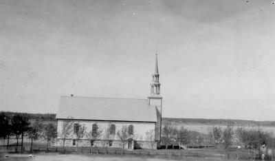 Photographs of students and buildings at St. Margaret's Indian Residential School