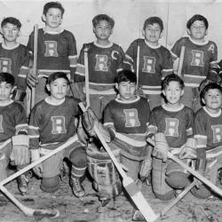 Photographs of sport teams at St. Margaret&#039;s Indian Residential School