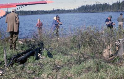 Photographs of activities in Moose Factory