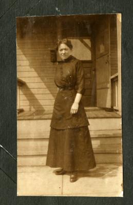 Pages fifty-three and fifty-four of postcard album