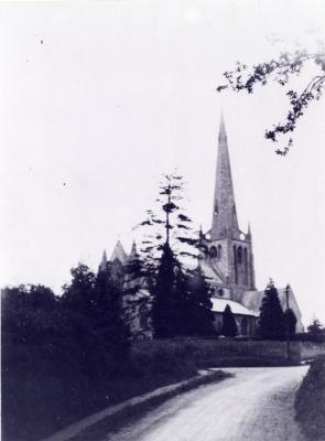 Photograph of an unidentified church