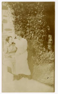 Pages sixty-nine and seventy of postcard album