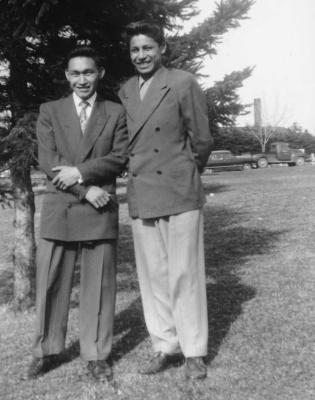 Photograph of Alex Illasiak and Kelly Bull