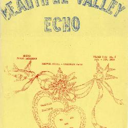 Beautiful valley echo