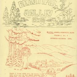 Beautiful valley echo