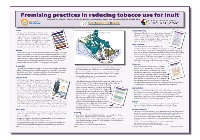 What works in reducing tobacco use in indigenous communities, a summary of promising practices of Inuit