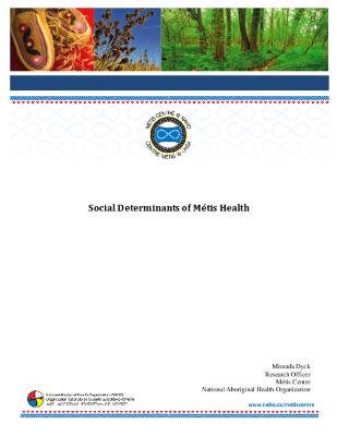 Social determinants of Métis health