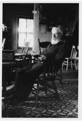 Photograph of a minister in Cape Croker