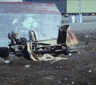 Photographs of scenery in Pangnirtung