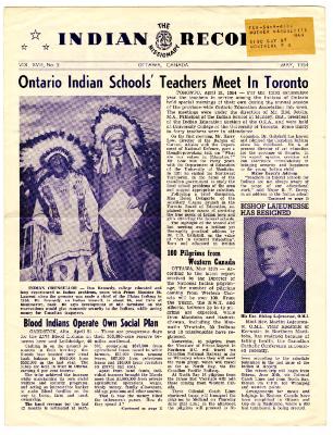 Indian missionary record